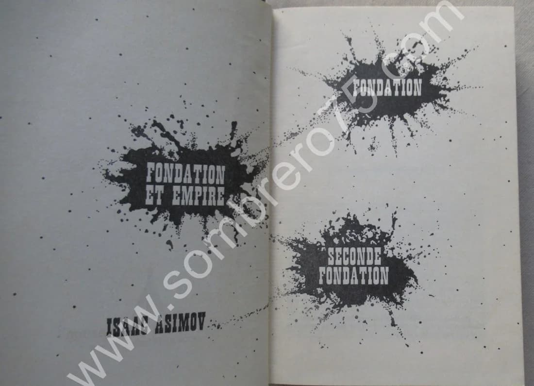 Fondation - Fondation et Empire - Seconde Fondation. Isaac ASIMOV - Image 4