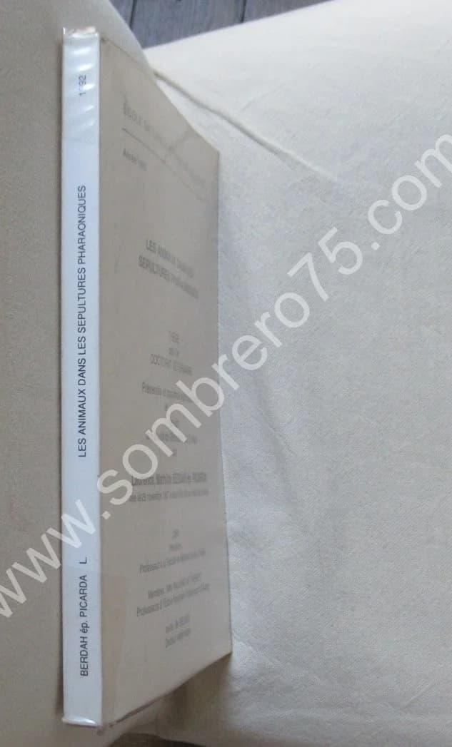 Les Animaux dans les Sépultures Pharaoniques. Thèse - Image 2