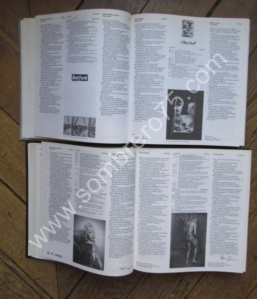 Encyclopédie Internationale des Photographies de 1839 à nos jours - 2 Tomes. M. et M. AUER - Image 5