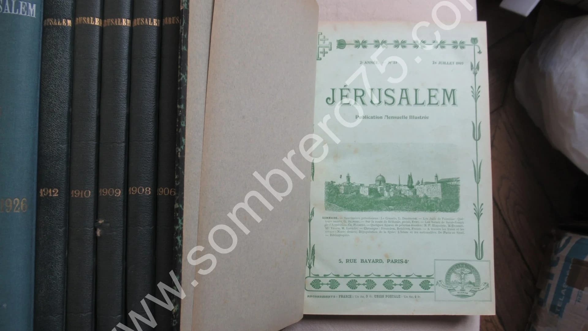 Jérusalem. 8 Volumes - Image 3