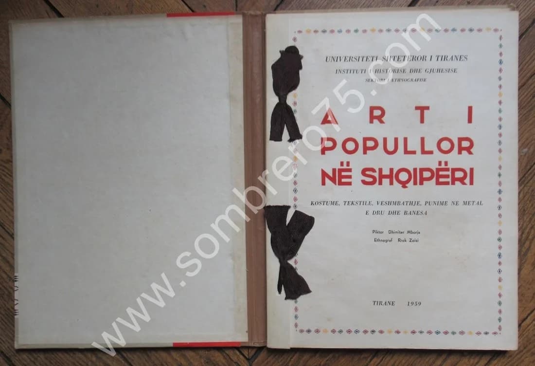 Arti Popullor Në Shqipëri 1959 Dhimiter Mborja - Rrok Zoizi - Image 2
