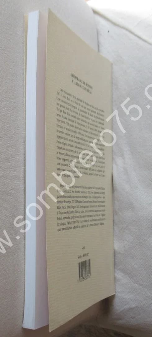 Stéphane GOMIS. L'Intendance de Moulins à la fin du XVIIe Siècle - Image 7