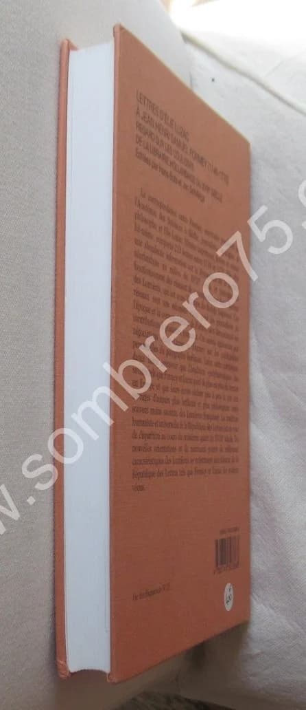 Lettres d'Elie Luzac à Jean Henri Samuel Formey (1748-1770). Librairie Hollandaise du XVIIIe - Image 5