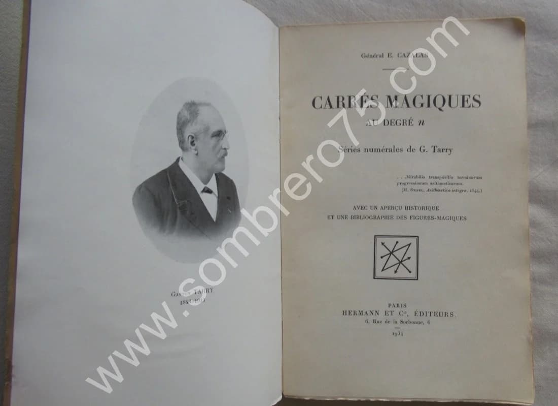 Carrés Magiques au Degré n. CAZALAS E. (Général) - Image 4