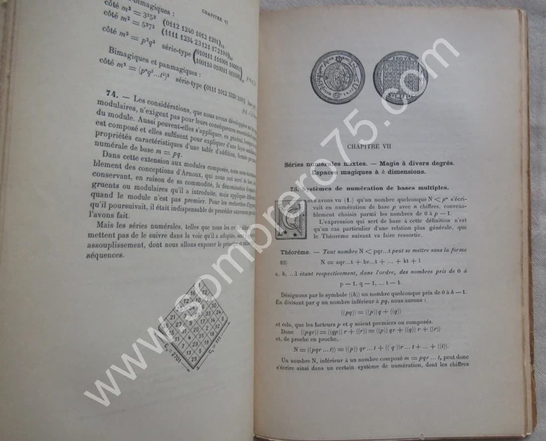 Carrés Magiques au Degré n. CAZALAS E. (Général) - Image 6