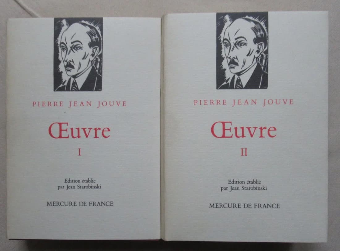 Œuvre - 2 volumes. Pierre Jean JOUVE