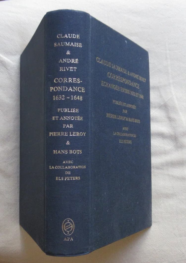 Claude Saumaise & André RIVET - Correspondance échangée entre 1632 et 1648 - Image 2