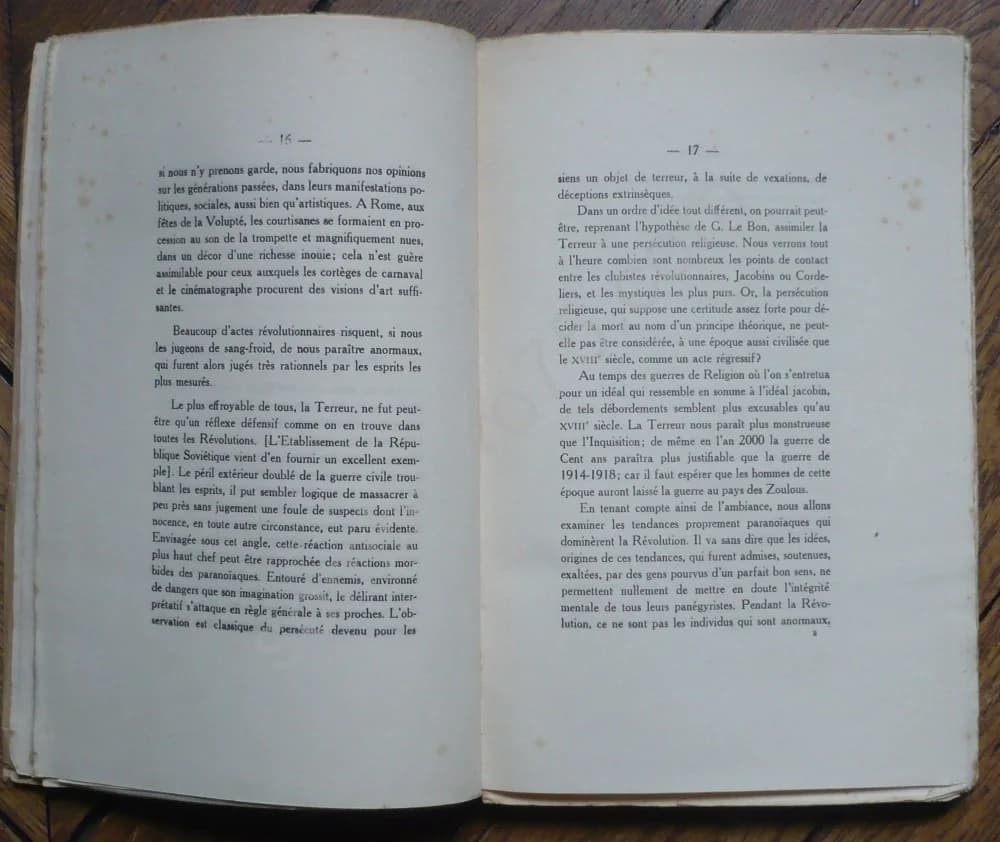 Essai sur le Rôle des Eléments Paranoïaques dans la Genèse des Idées Révolutionnaires. Dr - Image 5