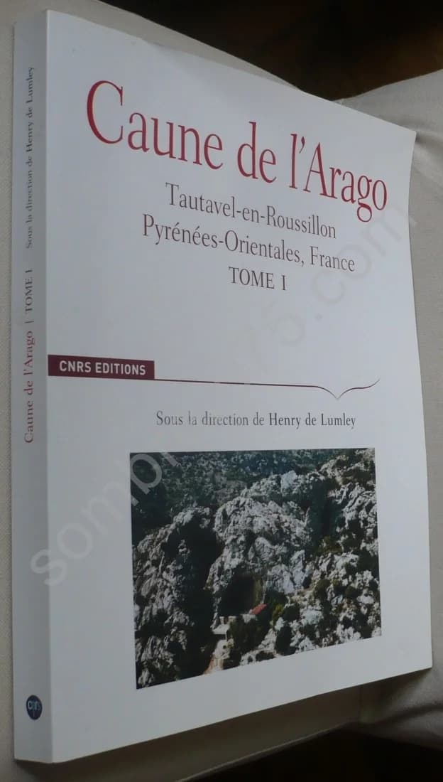 Caune de l'Arago. Tautavel en Roussillon Pyrénées Orientales Tome 1 - Image 2