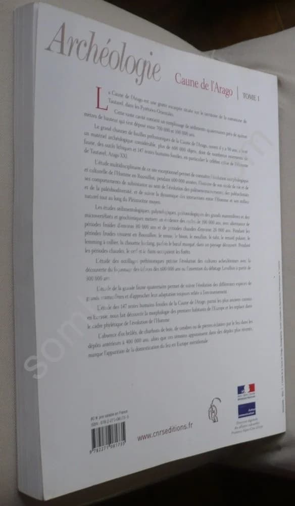 Caune de l'Arago. Tautavel en Roussillon Pyrénées Orientales Tome 1 - Image 3