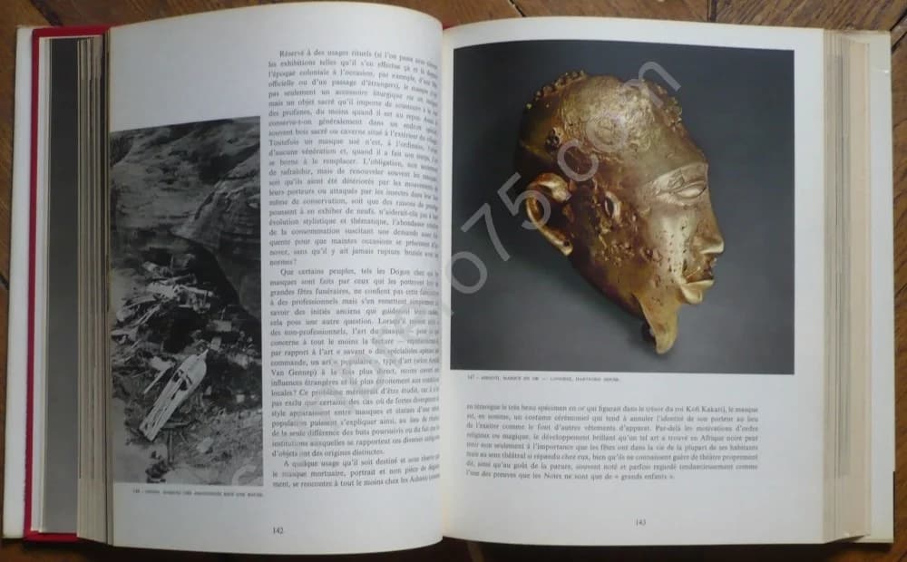 Afrique Noire La Création Plastique. Exemplaire avec envoi de LEIRIS Michel - Image 4