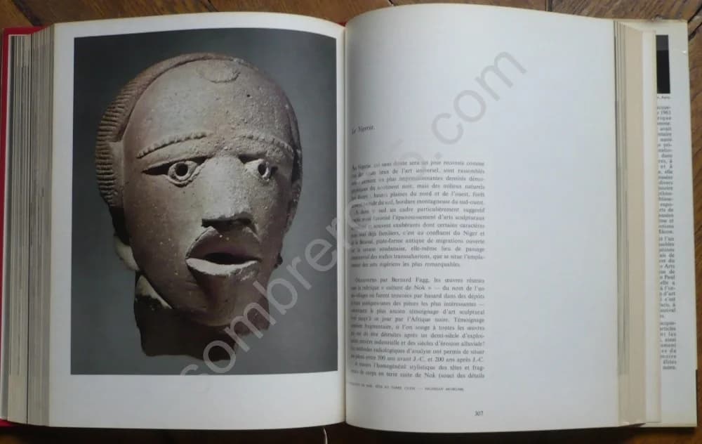 Afrique Noire La Création Plastique. Exemplaire avec envoi de LEIRIS Michel - Image 5