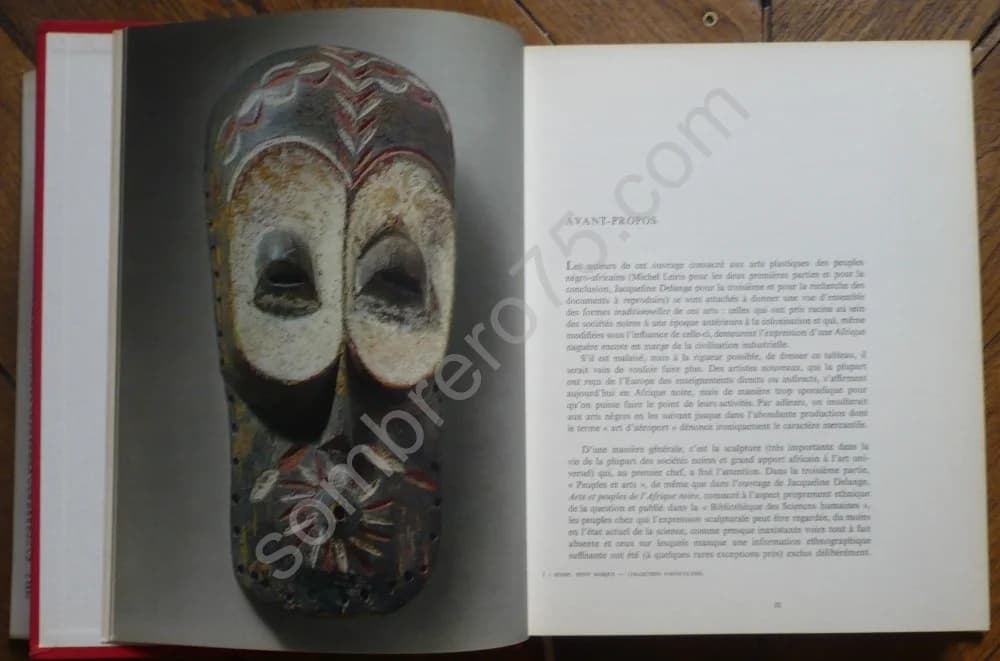 Afrique Noire La Création Plastique. Exemplaire avec envoi de LEIRIS Michel - Image 6