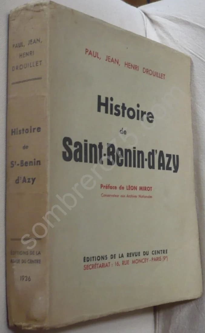 Histoire de Saint Benin d'Azy - 1936 - Image 2