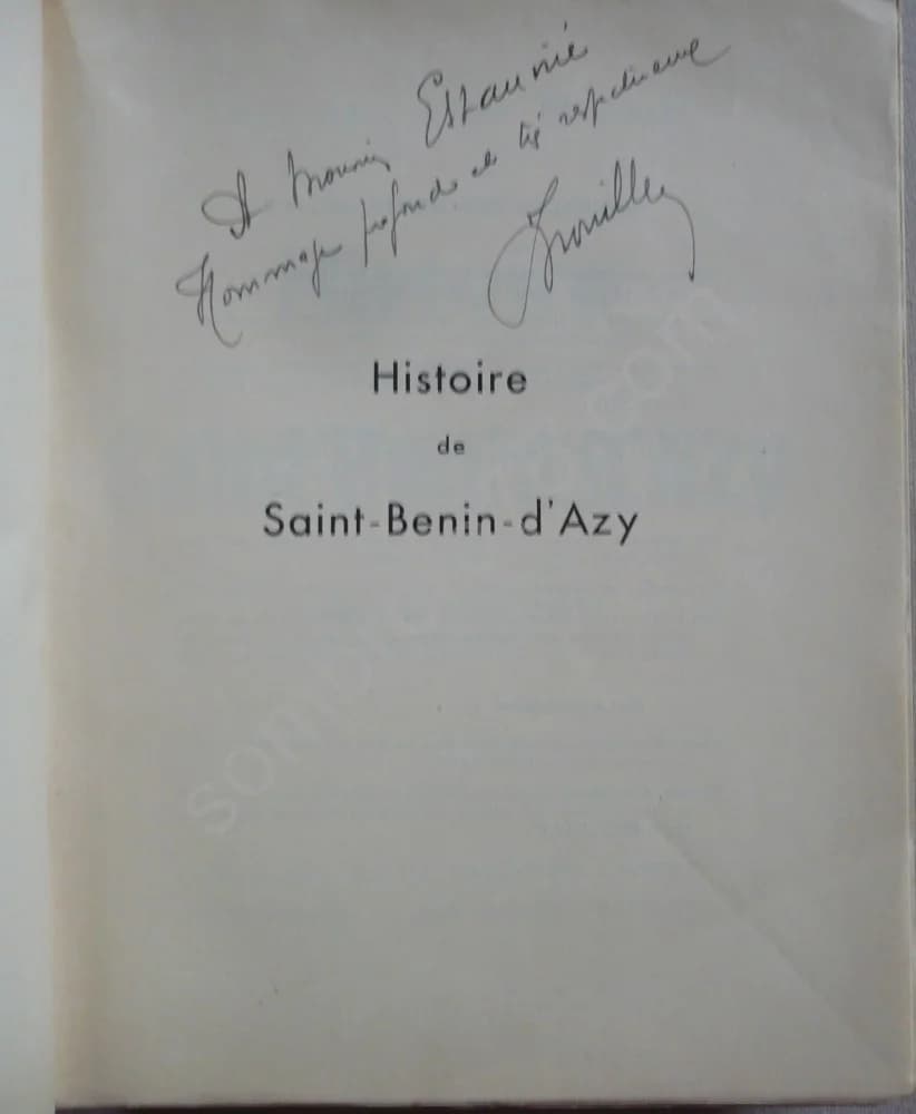 Histoire de Saint Benin d'Azy - 1936 - Image 4