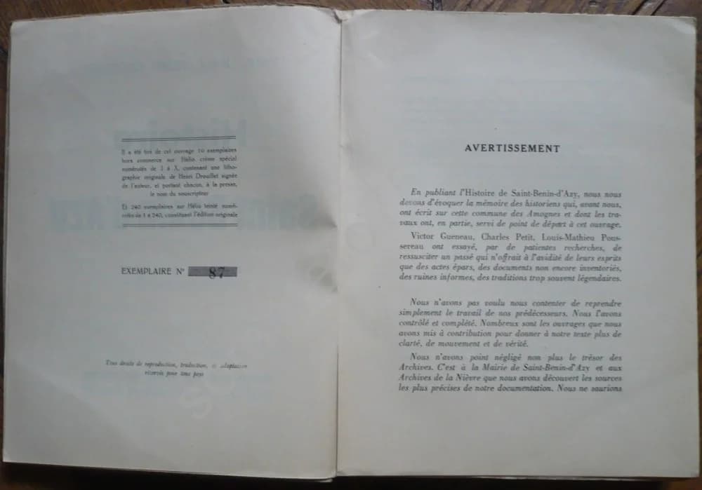 Histoire de Saint Benin d'Azy - 1936 - Image 6