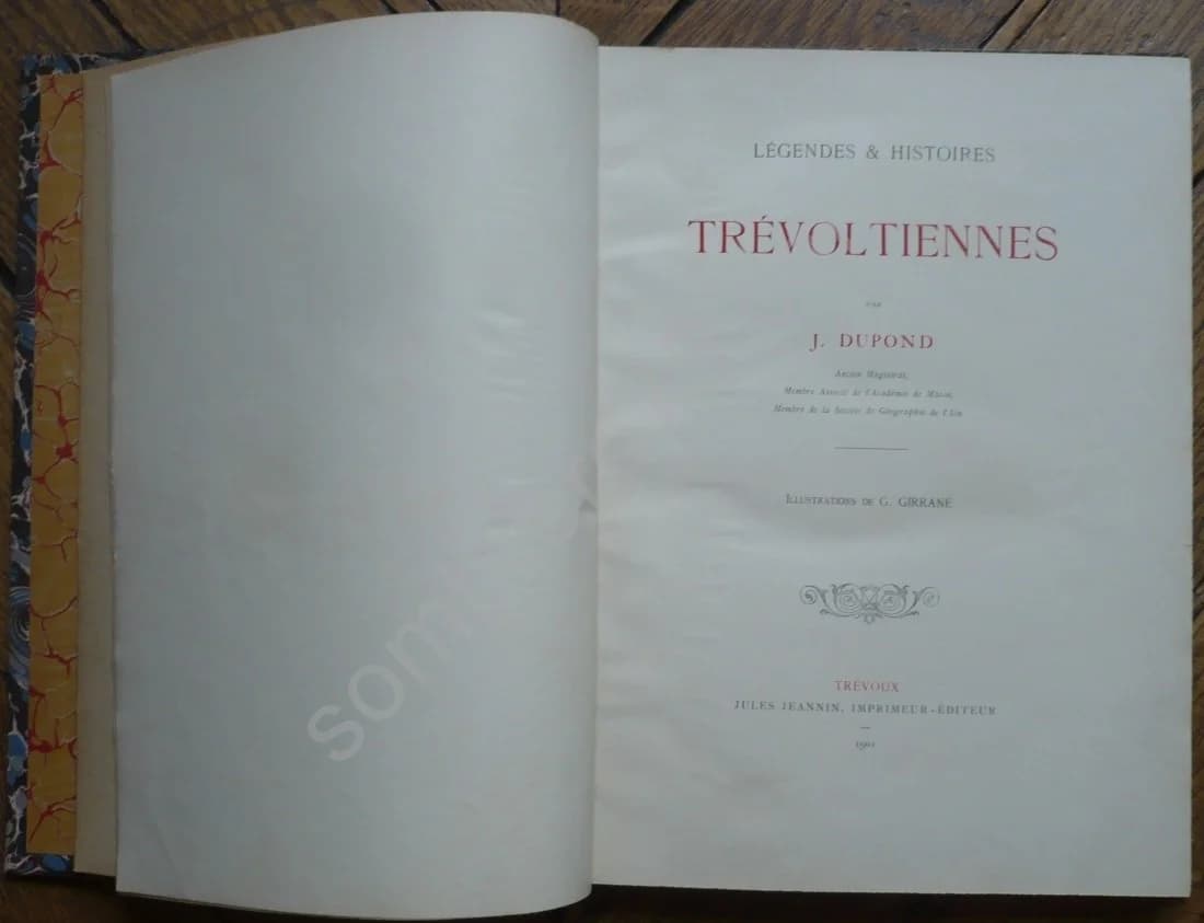 Légendes et Histoires Trévoltiennes - Jean Louis DUPOND - Image 4