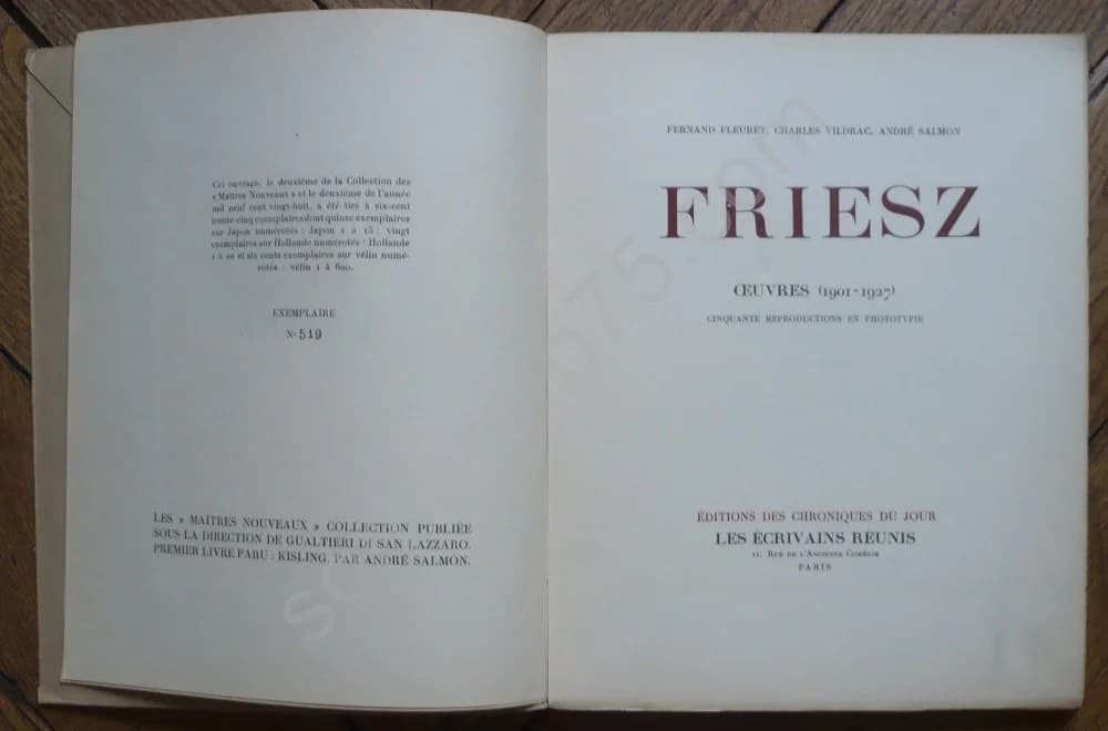Friesz - Oeuvres 1901-1927 - Image 2