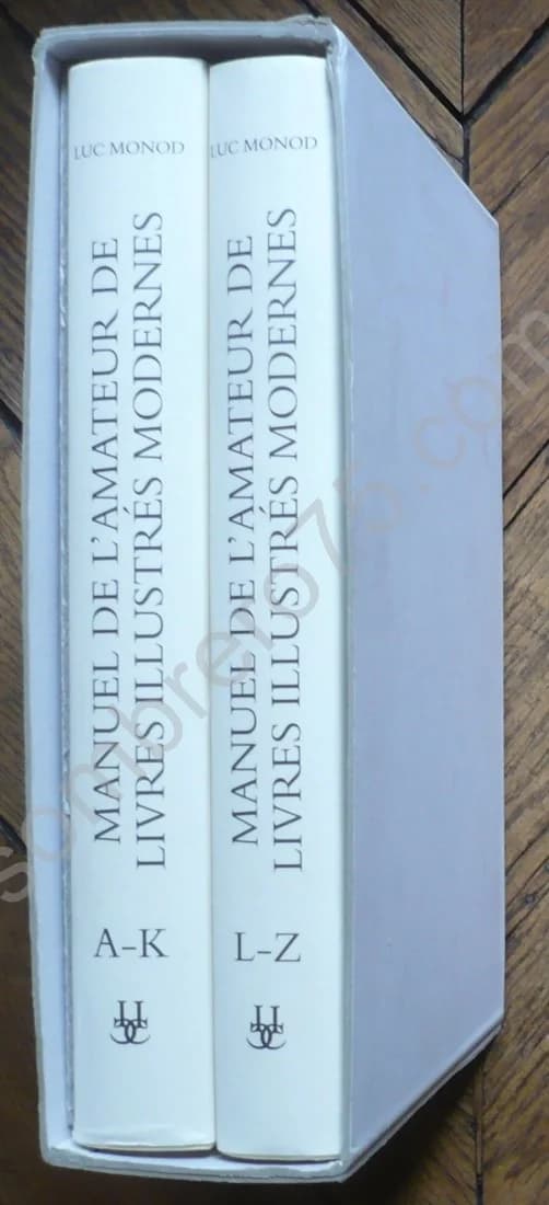 Manuel de l'Amateur de Livres Illustrés Modernes 1875-1975. 2 Volumes - Image 4