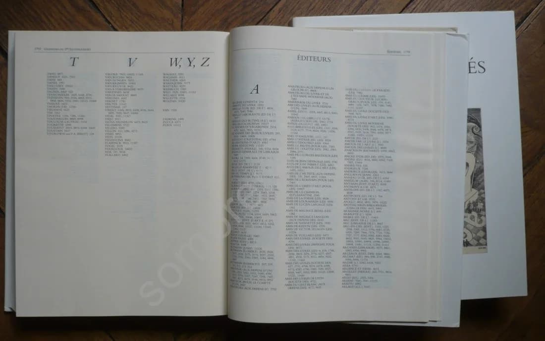 Manuel de l'Amateur de Livres Illustrés Modernes 1875-1975. 2 Volumes - Image 5