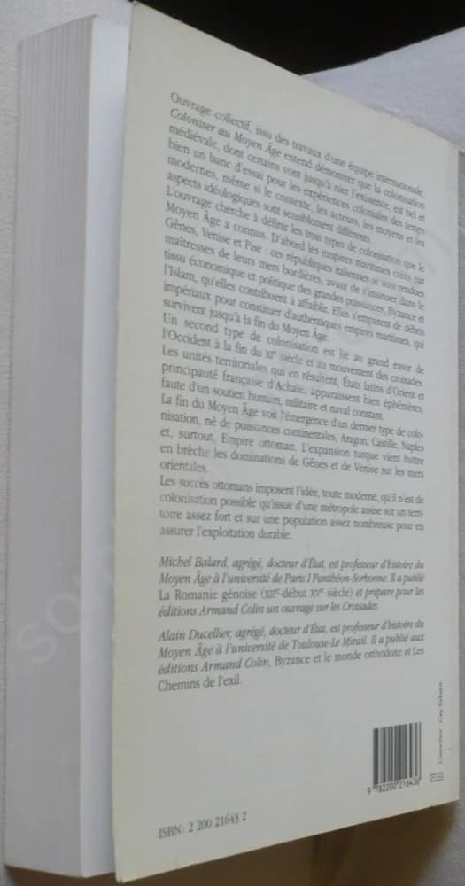 Coloniser au Moyen Age. Alain Ducellier - Image 3