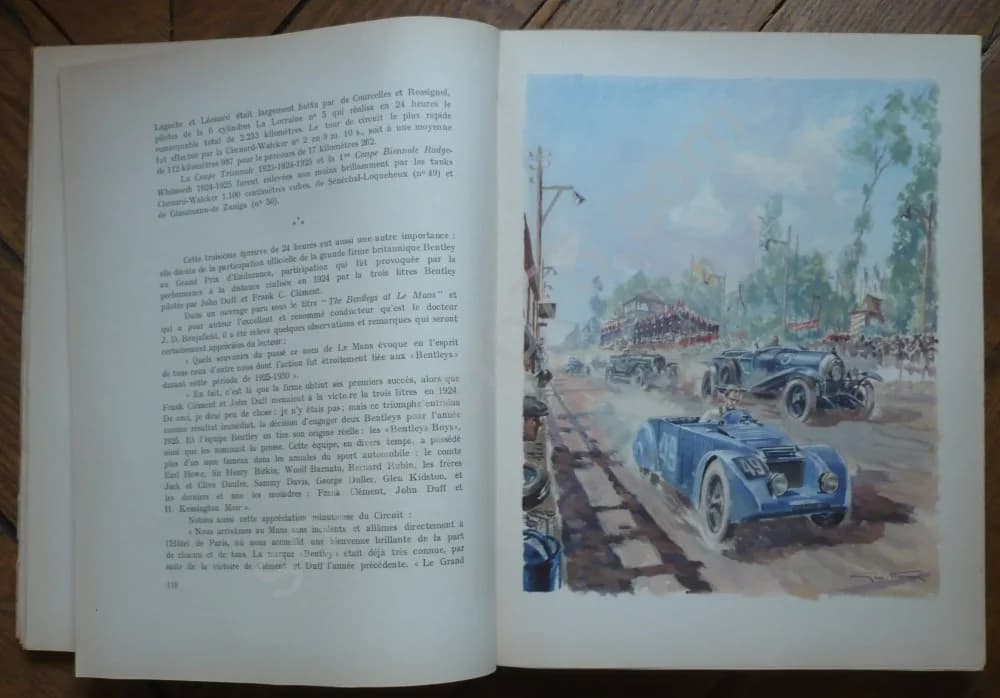 Les 24 Heures du Mans : Histoire d'une Grande Bataille Pacifique et Sportive - Illustrations Géo Ham. 1949 - Image 6