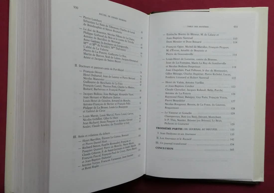 Port Royal Insolite. Edition Critique du Recueil de Choses Diverses - Image 5