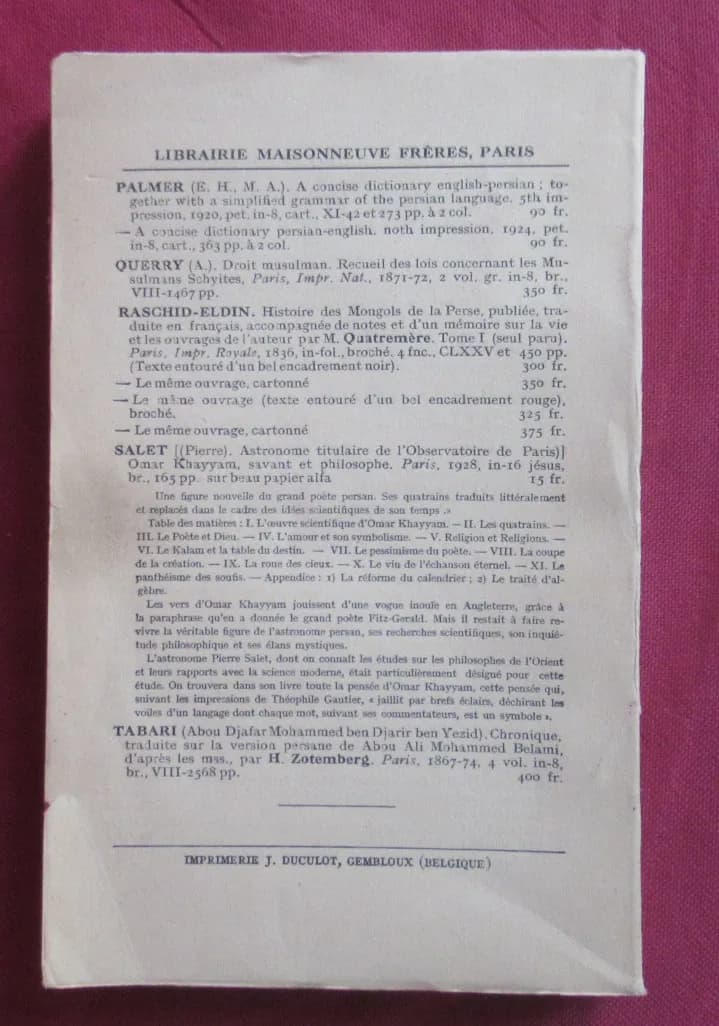 Notes sur l'Afghanistan. M. FOUCHET - Image 4