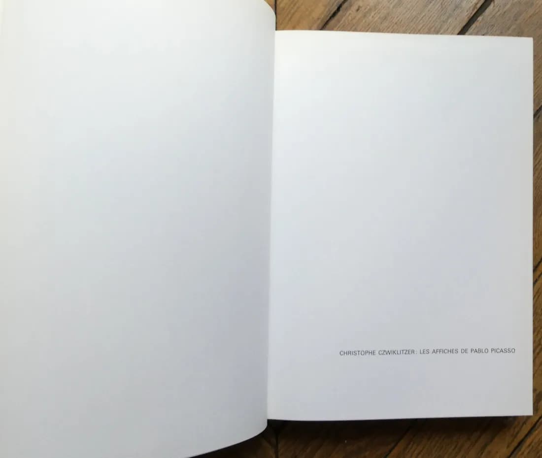 Picasso Affiches. Ch. CZWIKLITZER - Image 5