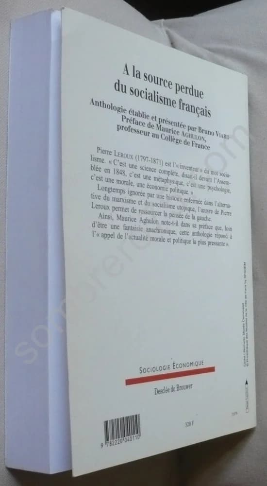 A la Source Perdue du Socialisme Français - Image 3