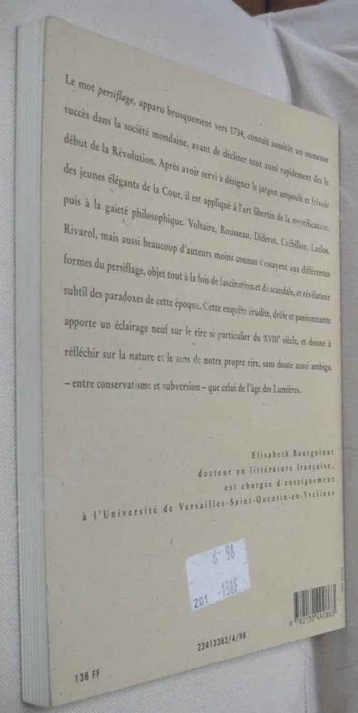 Le Siècle du Persiflage 1734 - 1789 - Image 3