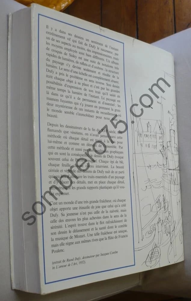 Dufy Catalogue Raisonné des Dessins. Volume 1 - Image 3