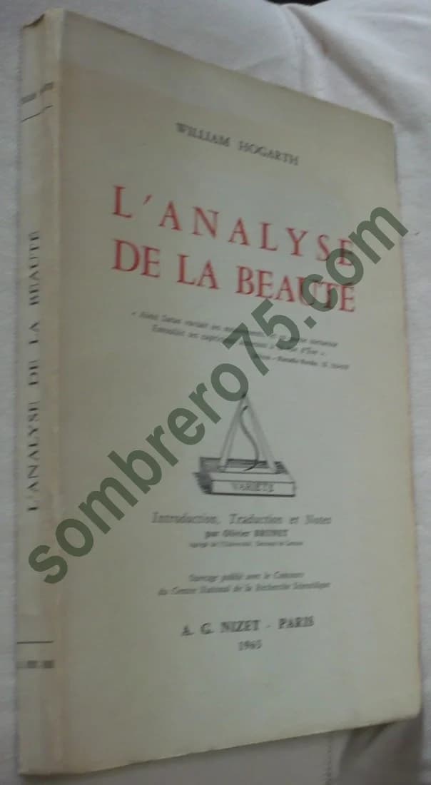 L'Analyse de la Beauté Williiam HOGARTH - Image 2