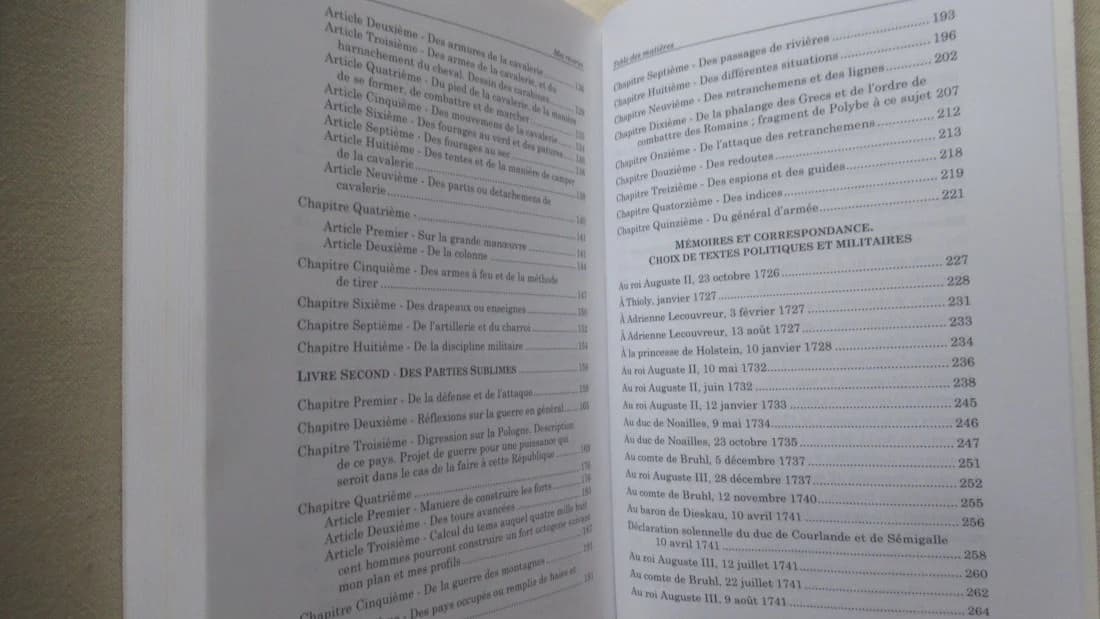 Mes Rêveries. Maurice de SAXE - Image 5