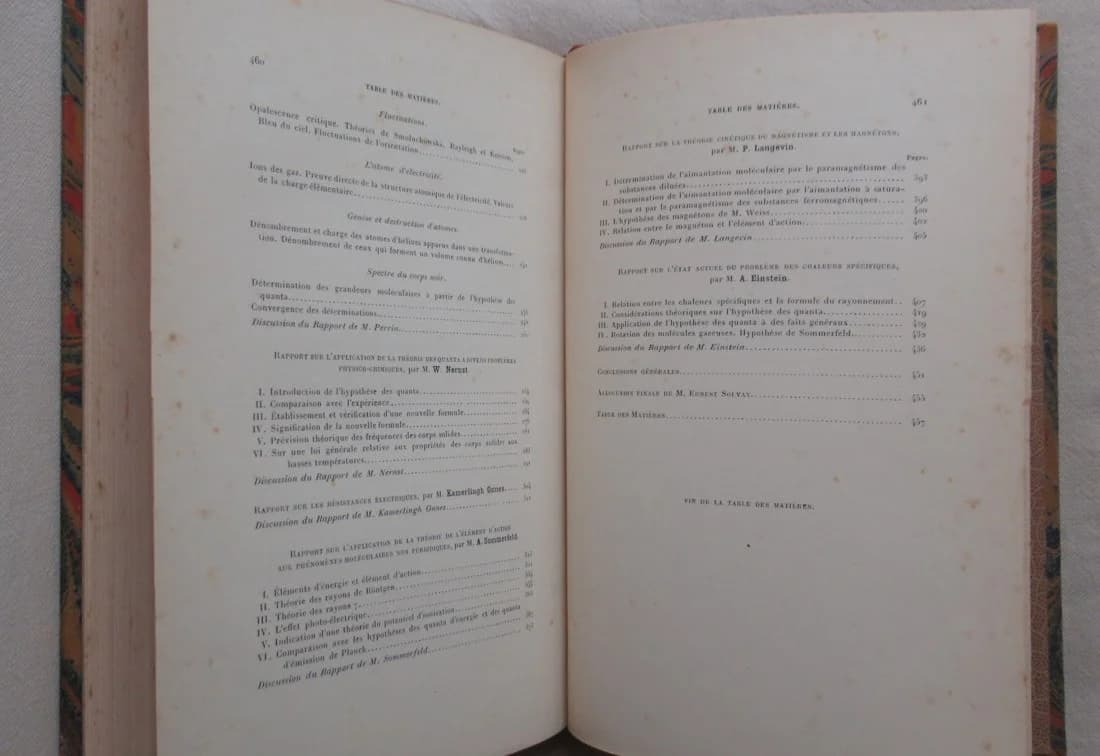 La Théorie du Rayonnement et les Quanta. Rapport et discussions - Image 9