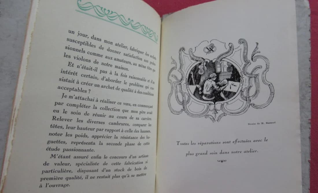 VIDOUDEZ. Luthier du Conservatoire de Musique - Genève - Image 5