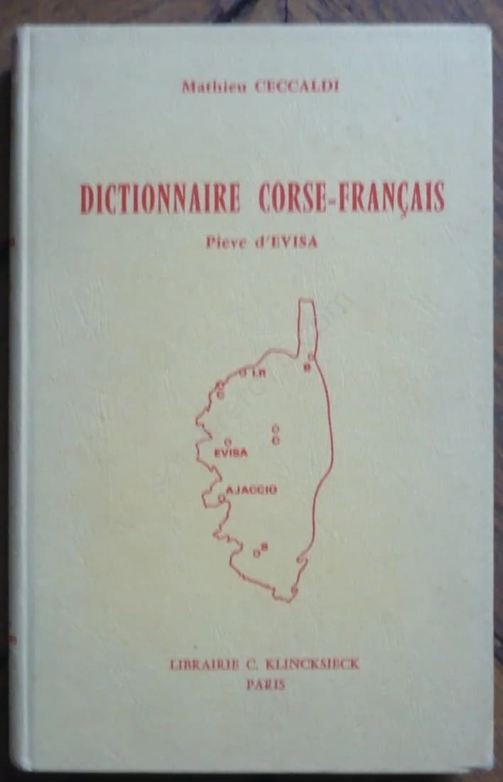 Dictionnaire Corse Français - Pieve d'Evisa