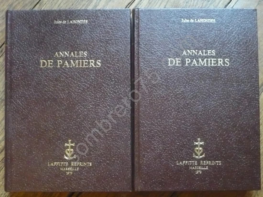 Annales de Pamiers. 2 Volumes