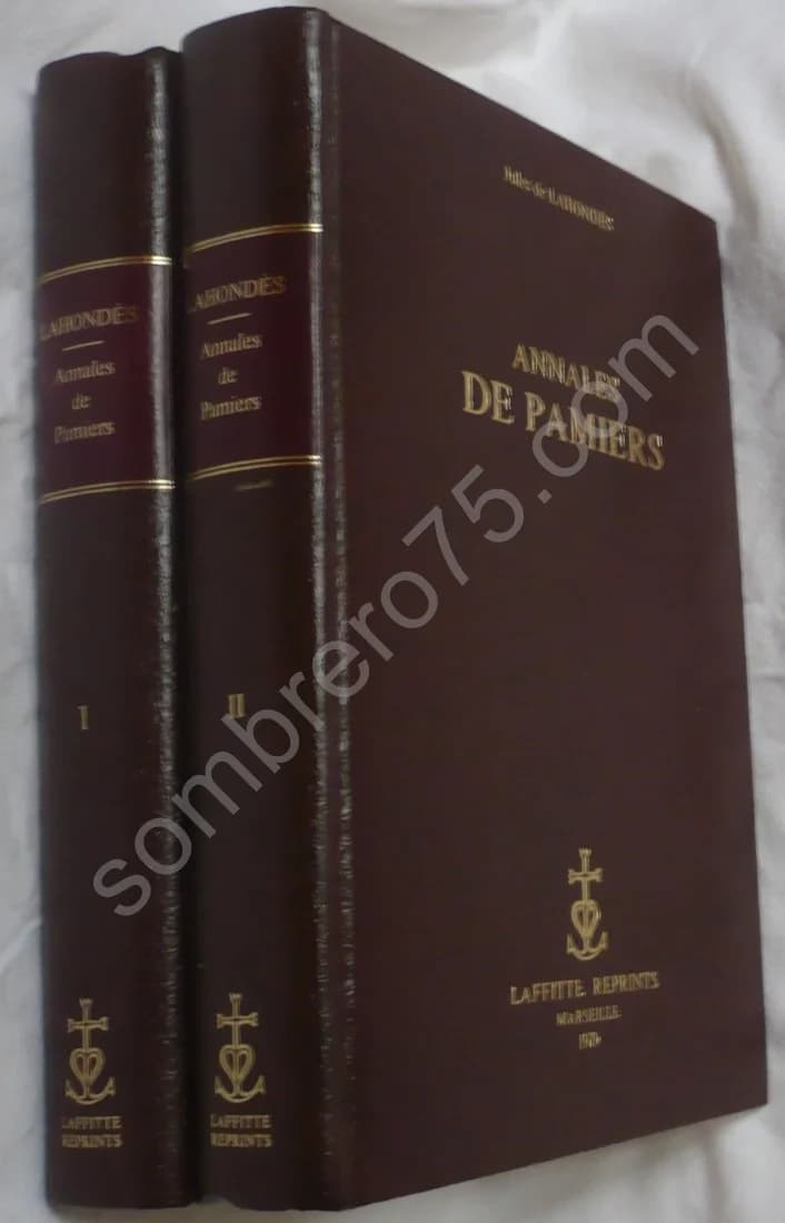 Annales de Pamiers. 2 Volumes - Image 2