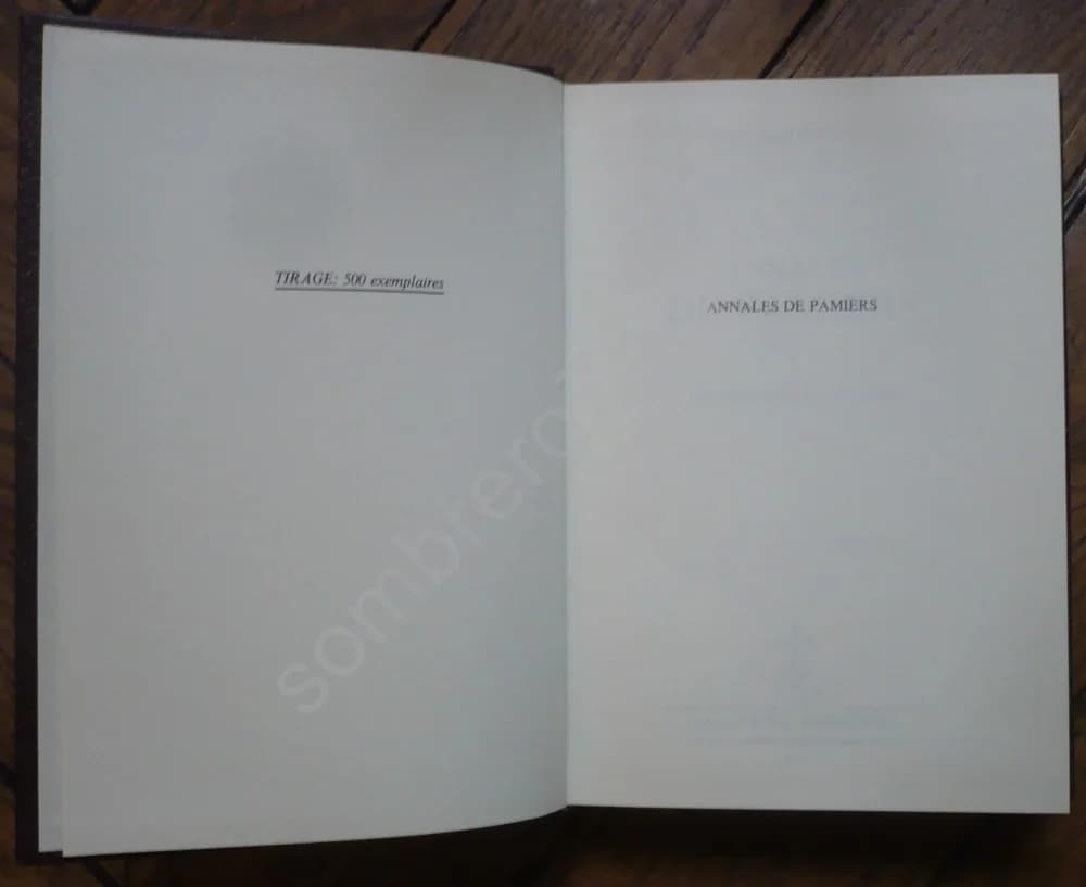 Annales de Pamiers. 2 Volumes - Image 4