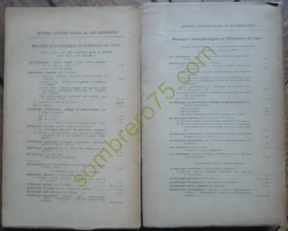 Manuel d'Art Musulman Art Plastique et Industriel. - 2 Volumes - Image 2