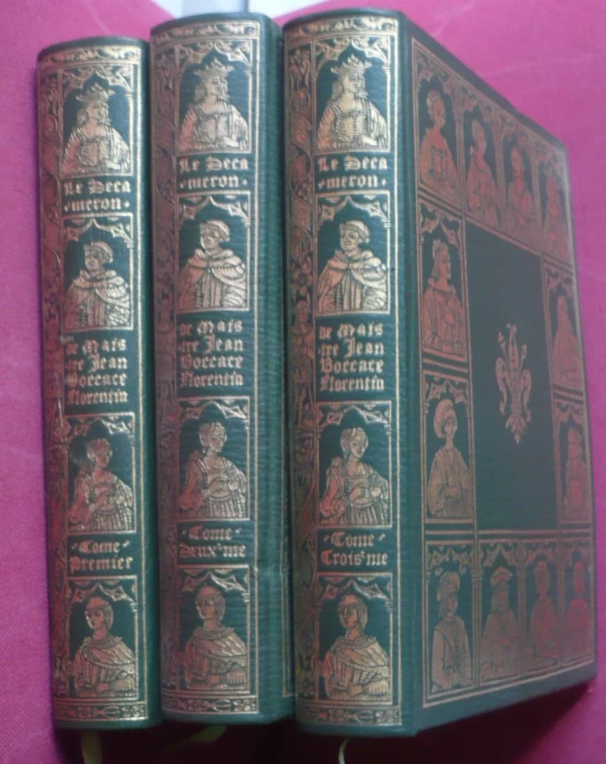 Le Décaméron 3 Volumes 1971