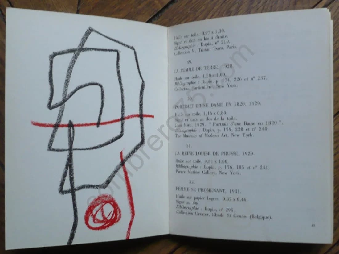 Joan Miro. 8 Lithographies . Musée National d'Art Moderne, Paris. Juin - Novembre 1962 - Image 6