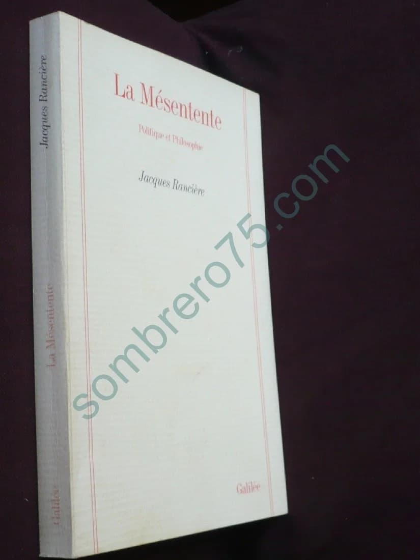 La Mésentente : Politique et Philosophie - Image 2