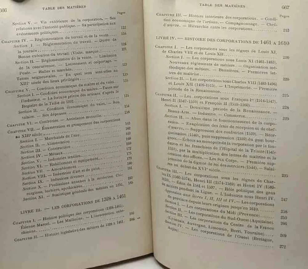 Histoire des Corporations de Métiers. 1897. Et. MARTIN SAINT LEON - Image 6