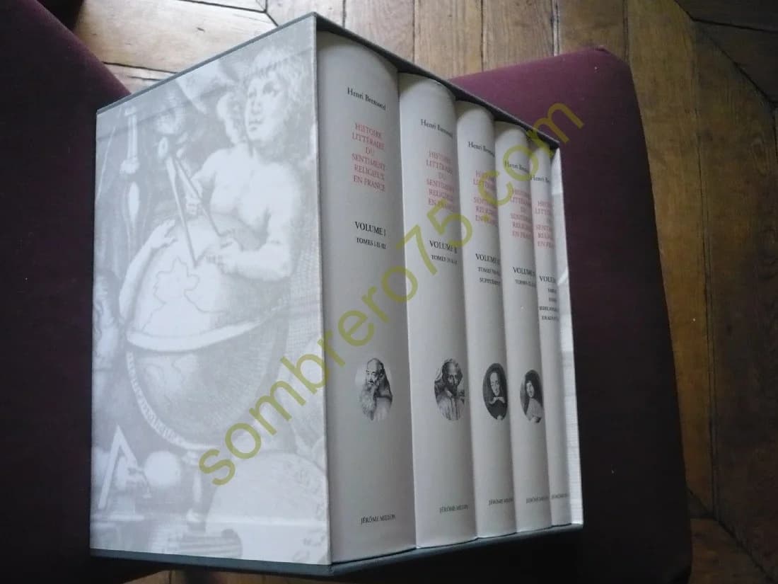 Histoire Littéraire du Sentiment Religieux. 5 Volumes