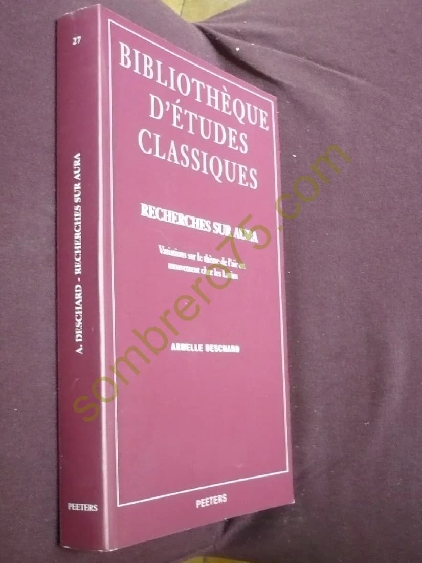 Recherches sur Aura : Variations sur le Thème de l'Air en Mouvement chez les Latins - Image 2