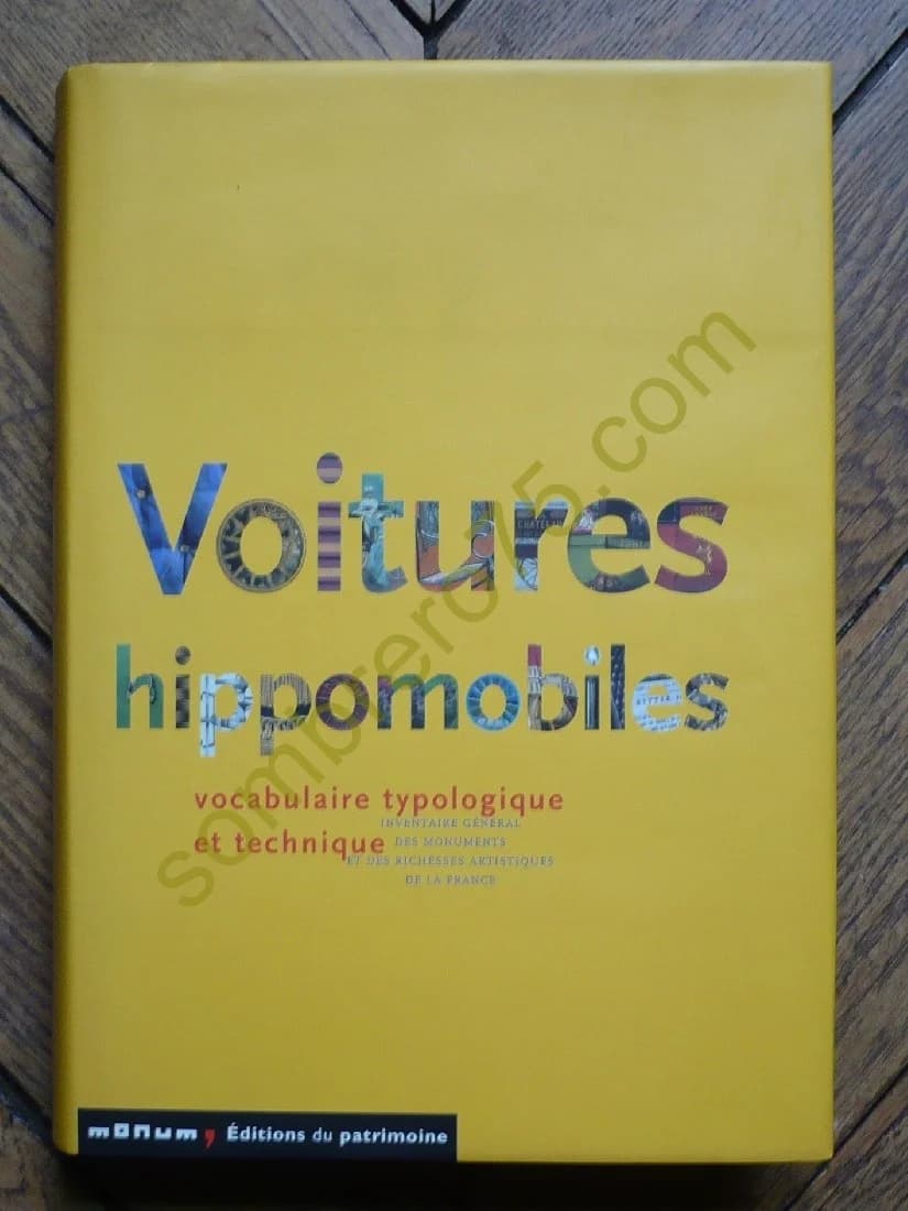 Voitures Hippomobiles : Vocabulaire Typologique et Technique