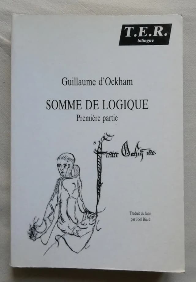 Couverture de Somme de Logique 1ère Partie. Guillaume d'OCKHAM