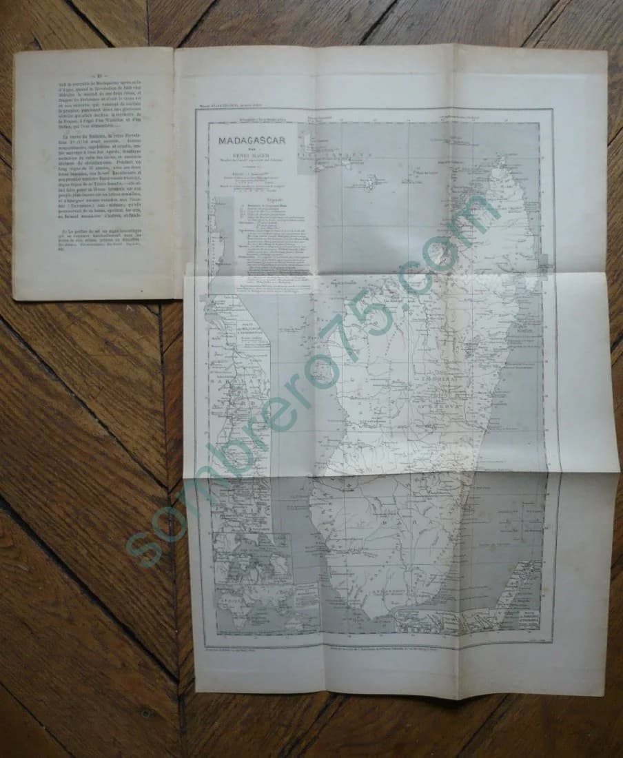 Madagascar 1895. Esquisse Géographique, Faune, Flore, Les Hovas. Historique - Image 2